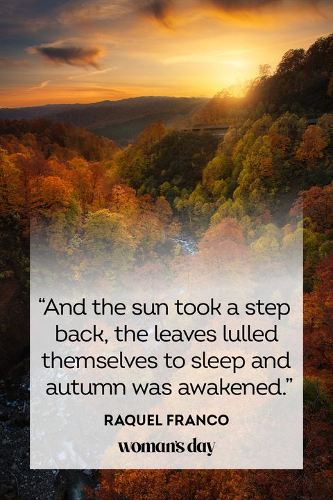 55 Best Fall Quotes for 2022 - Beautiful Sayings About Autumn