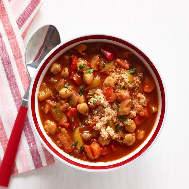chickpea red pepper soup