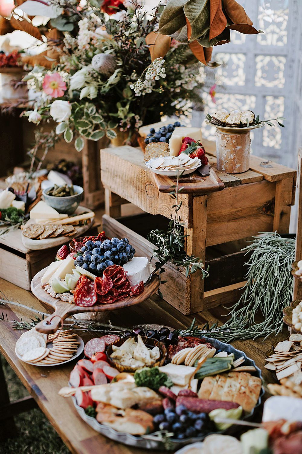 wedding food table ideas