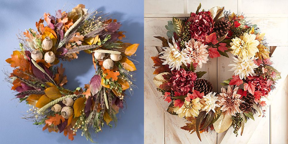30 Easy DIY Fall Wreaths - Best Homemade Wreaths for Fall