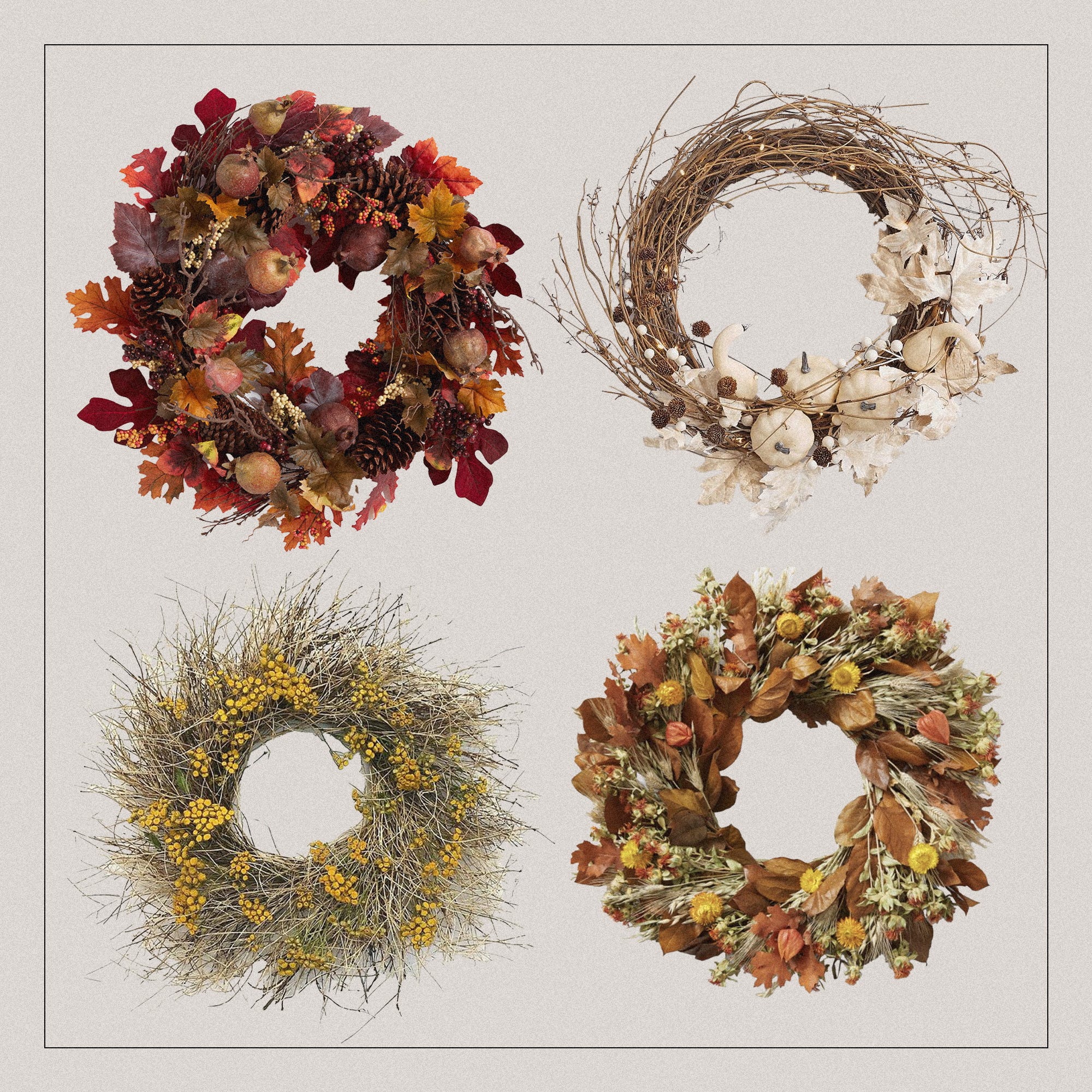 26 Fall Wreaths to Welcome the Cooler Weather in Style