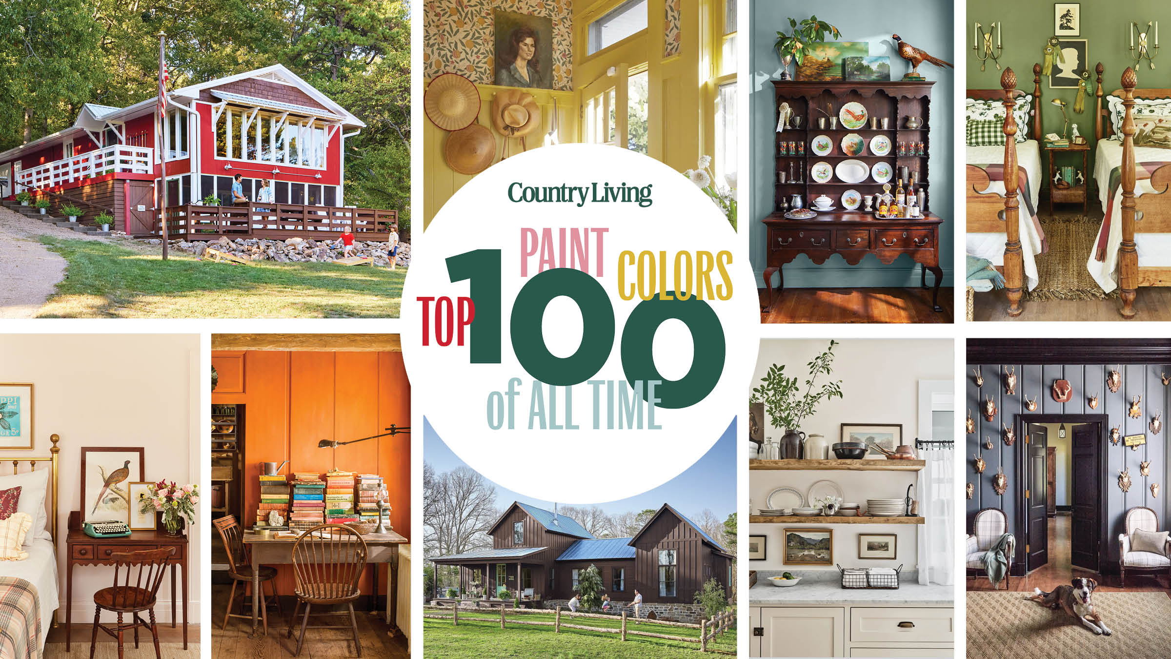 The Top 100 Favorite Paint Colors of All Time