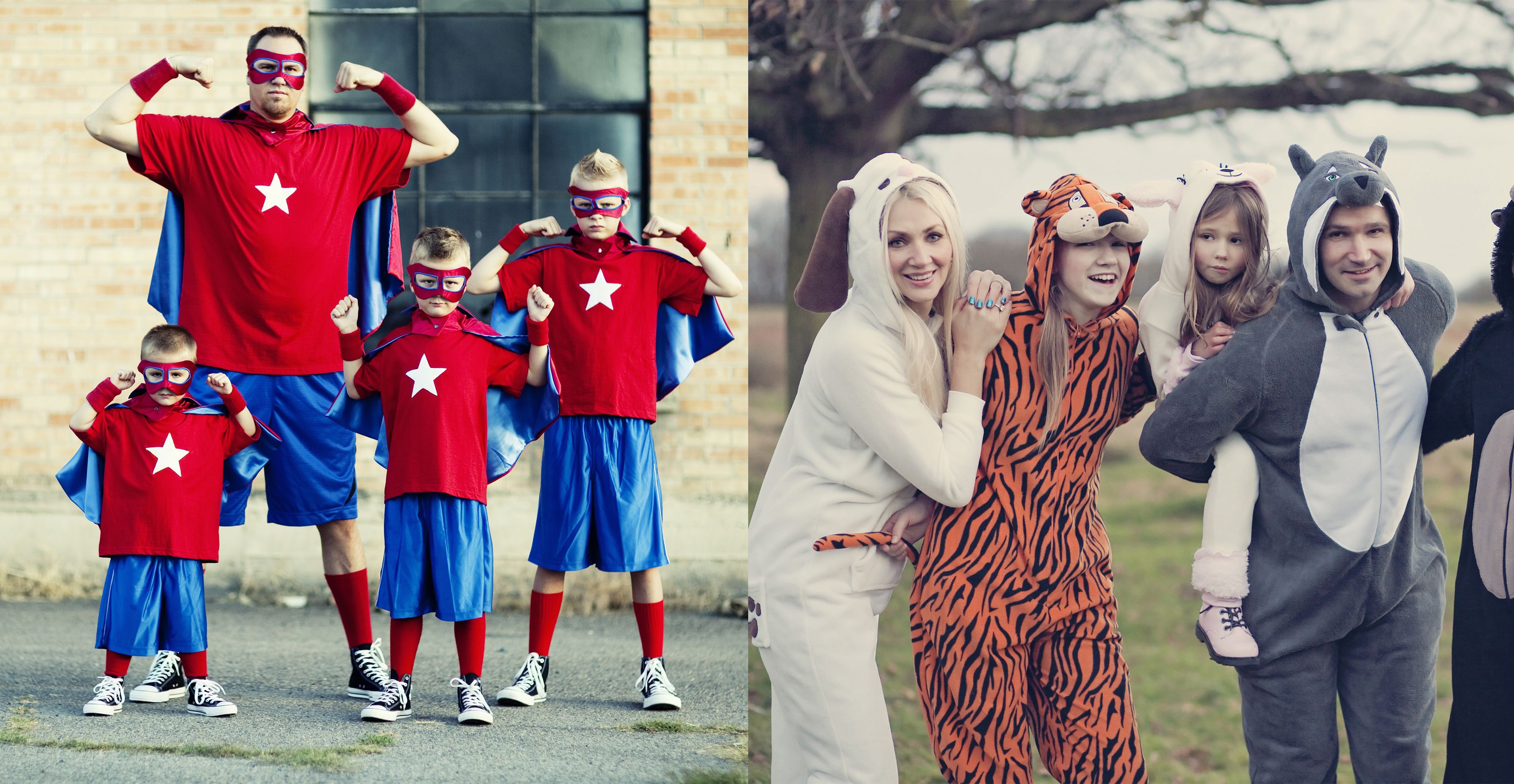 family halloween costumes