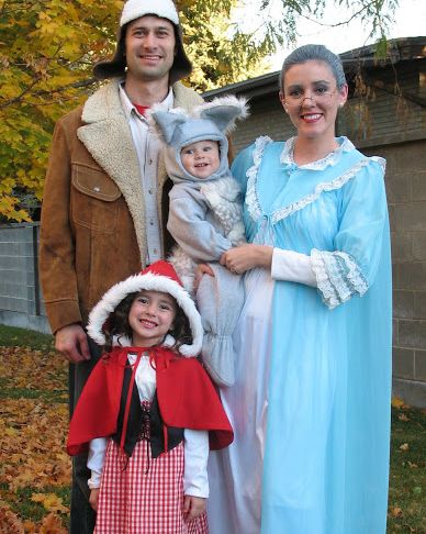 family halloween costumes little red riding hood