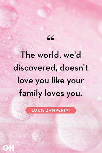 family quotes louis zamperini