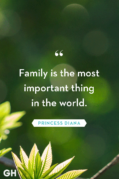 family quotes princess diana