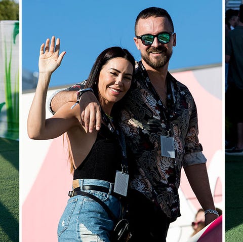 Cristina Pedroche, Vania Millán y Belén Esteban se divierten en el Mad Cool Festival