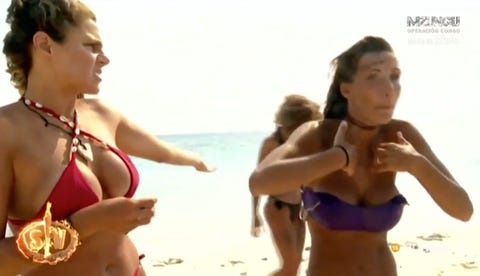 Fani-Ivana-bronca-supervivientes Fani e Ivana se enfrentan en Supervivientes