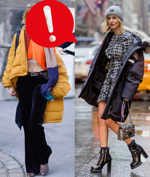 image Arriva l'inverno 2019, i primi veri freddi e i weekend sulla neve e la giacca a vento diventa obbligatoria: oversize, caldissima ad alto rischio Fashion Disaster: gli errori da non fare e gli abbinamenti da medaglia.