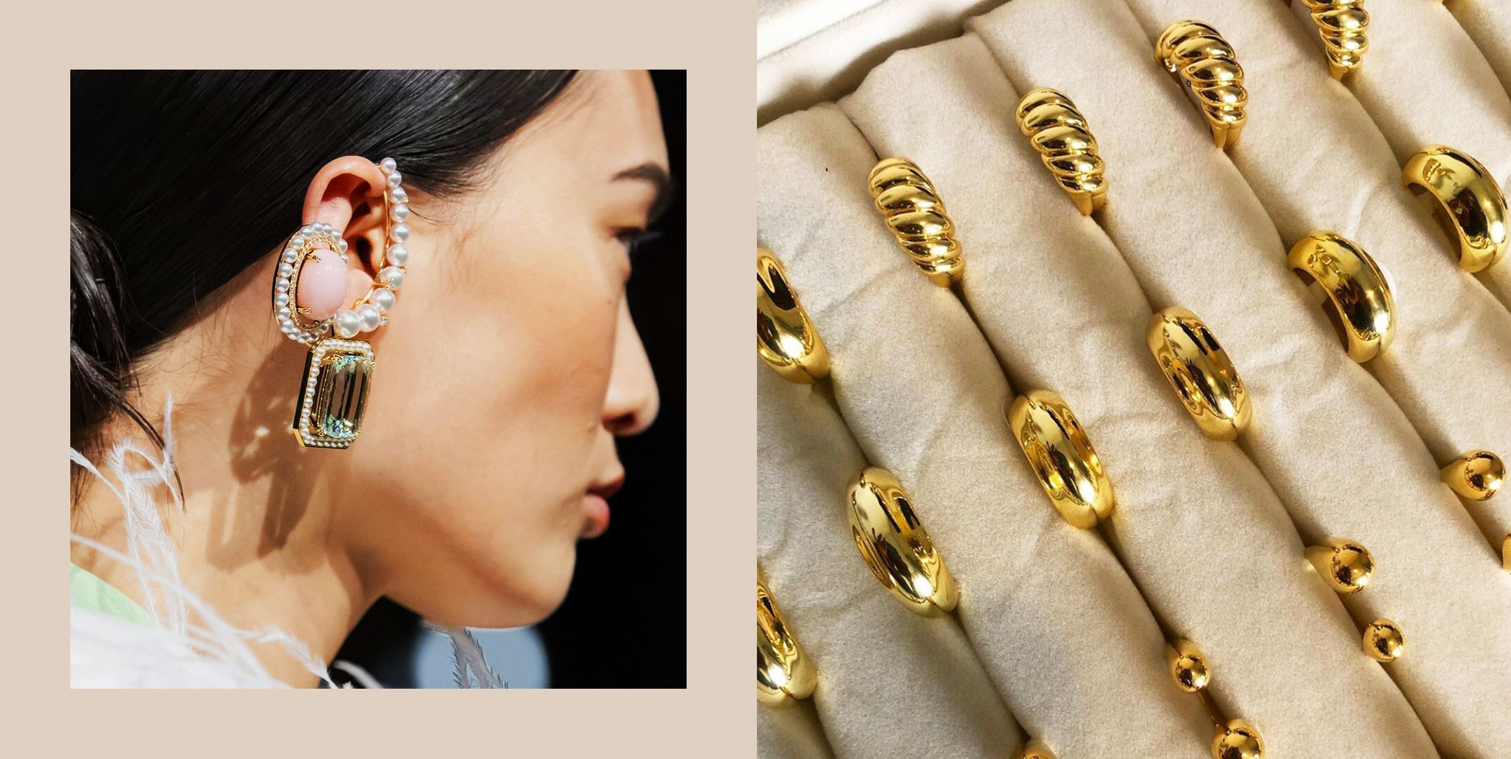 fashionable gold jewellery