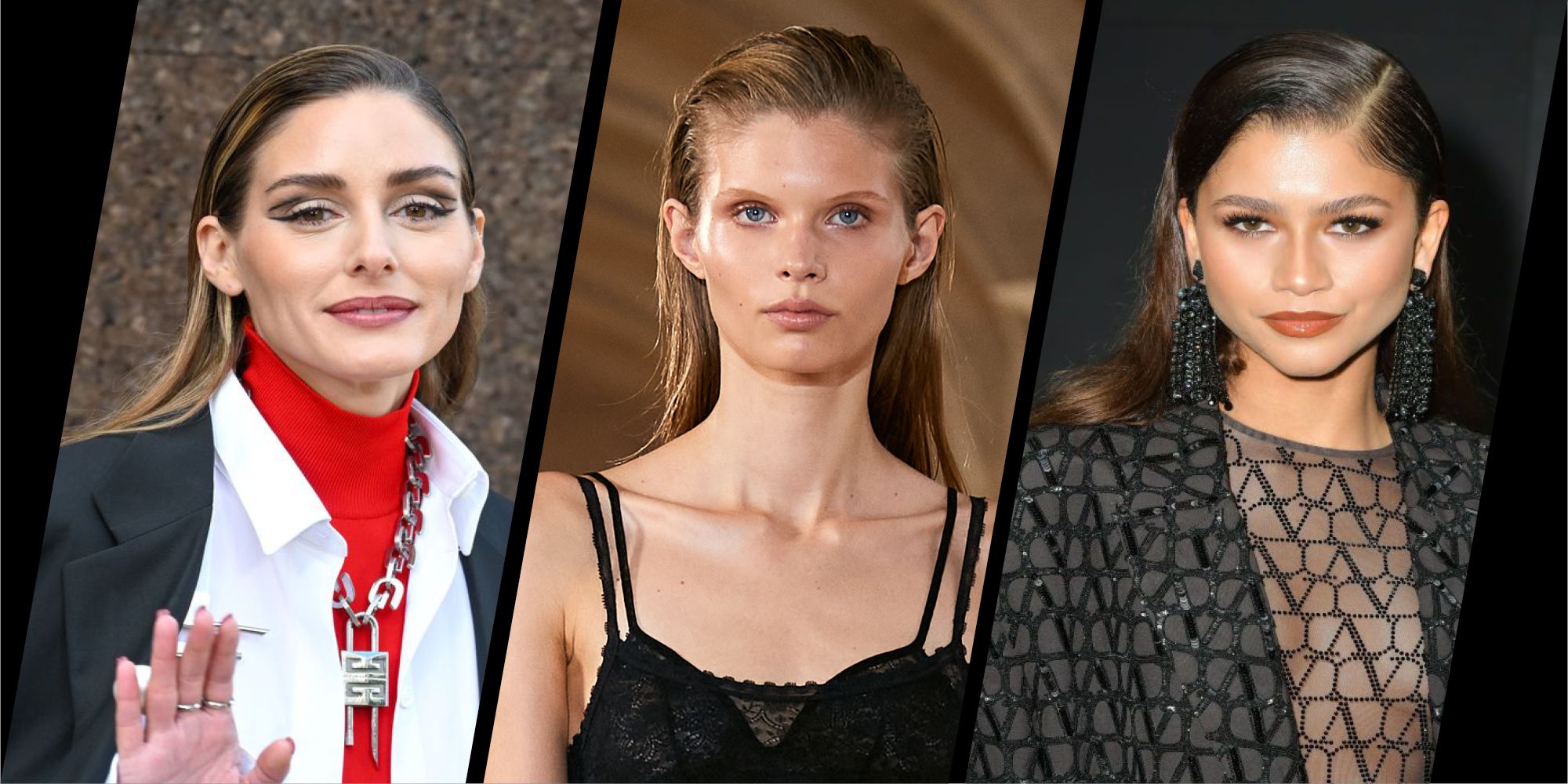 High gloss hair is fashion week's standout style for SS23