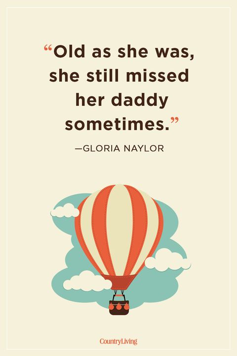 Gloria Naylor father daughter quote