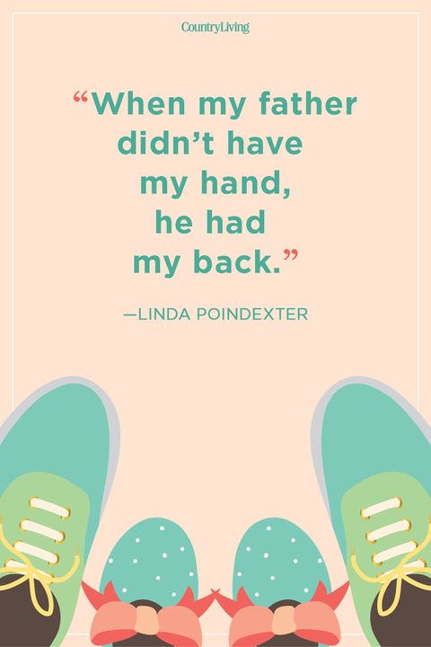 linda poindexter father daughter quote