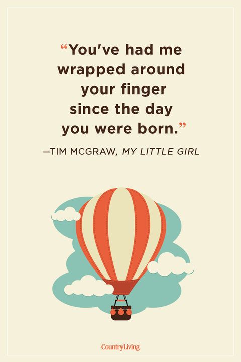 tim mcgraw my little girl father daughter quote