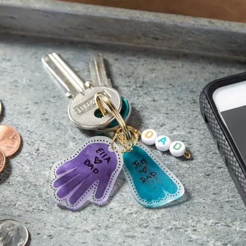 Keychain Father's Day Craft keychain father's day craft