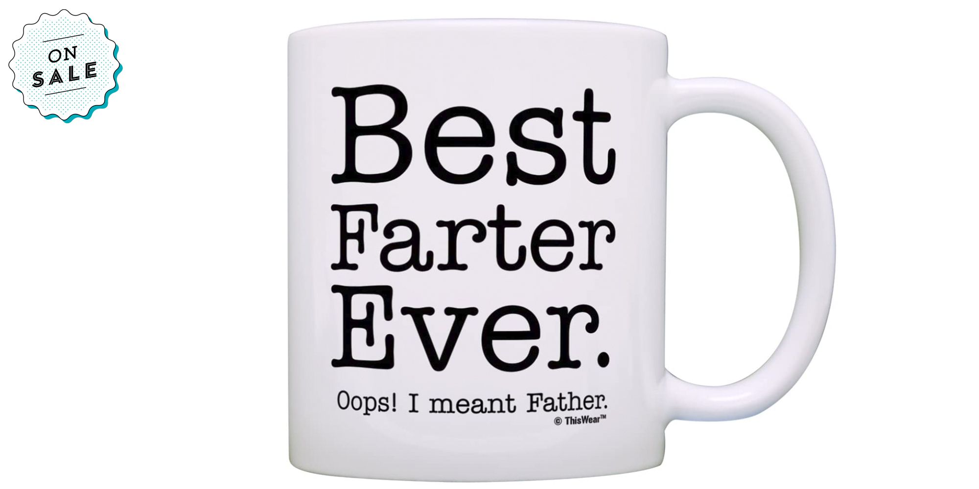 Perfect Gift Cup For Dads Fathers NEW Dad Mug Best Darn Daddy Ever Coffee Mugs 