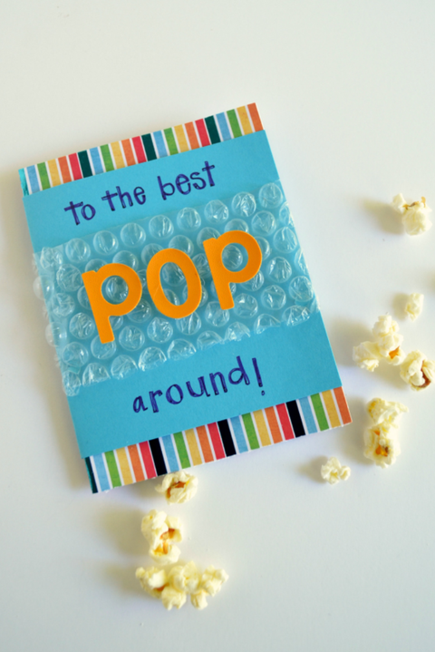 Father's Day Card Ideas Bubble Wrap Card father's day card ideas bubble wrap card