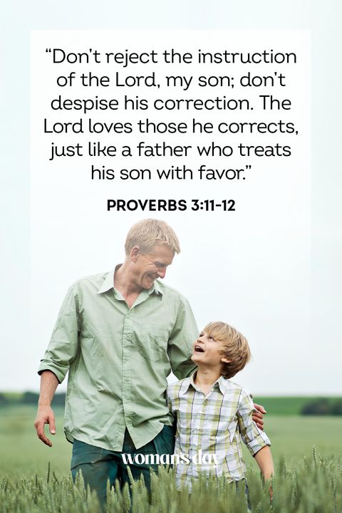 bible verse fathers day proverbs 3 11 12