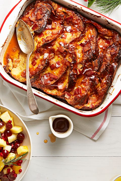 Father's Day Brunch Bacon French Toast Bake