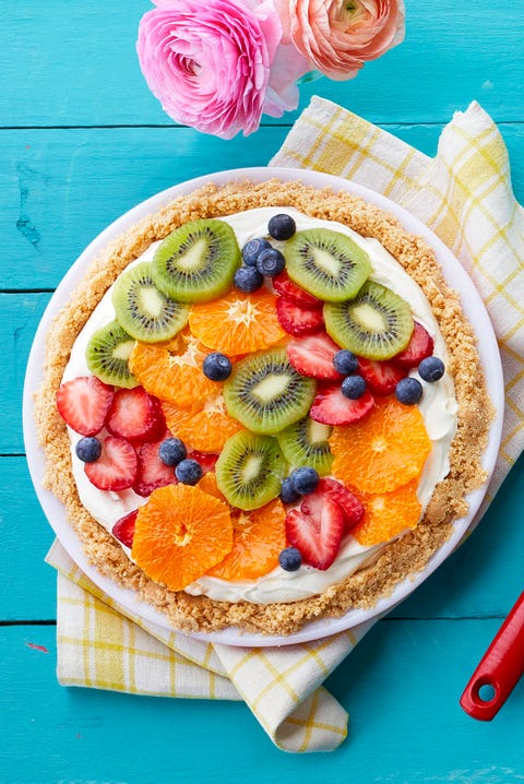 Father's Day Cakes - Fresh Fruit Cheesecake Pie