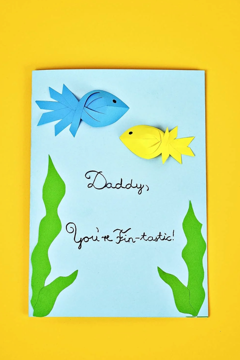 Father's Day Card Ideas Fish Cards father's day card ideas fish cards