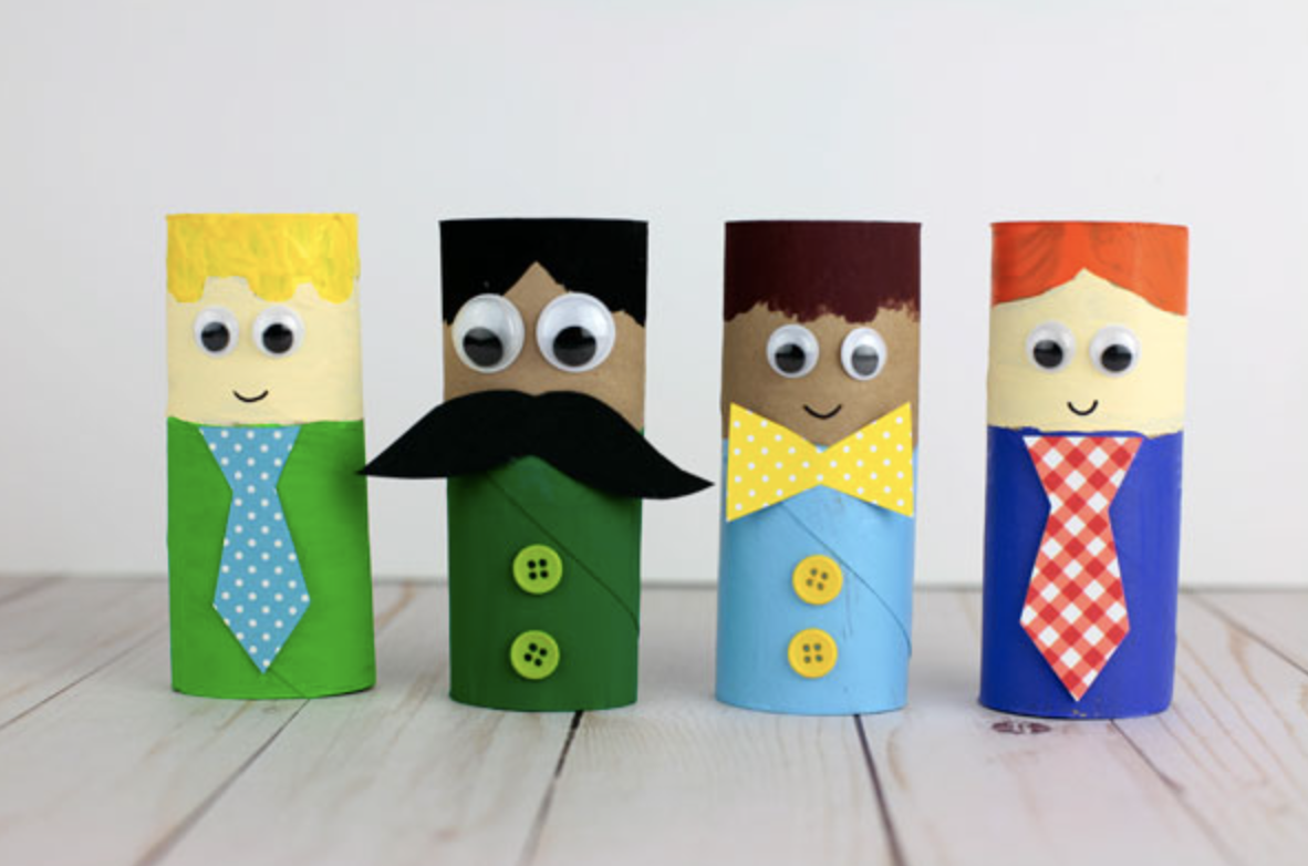 1182px x 782px - 30 Easy Father's Day Craft Ideas for Kids â€” Homemade Father's Day Crafts