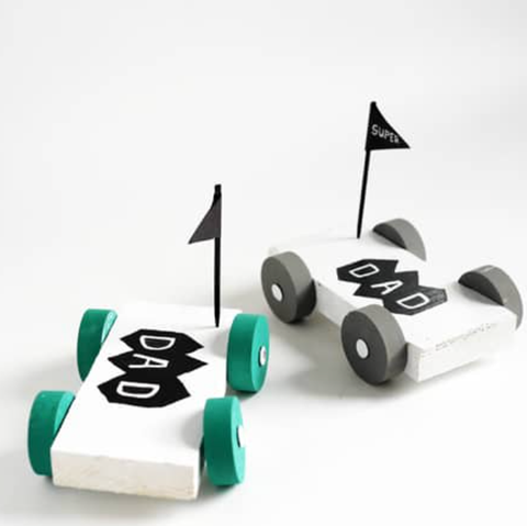 Father's Day Crafts Wooden Car father's day crafts wooden car