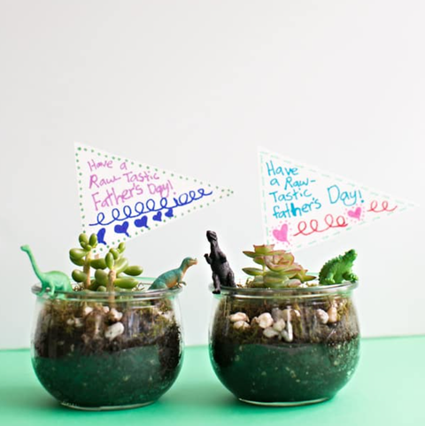 Father's Day Crafts Dinosaur Terrarium father's day crafts dinosaur terrarium