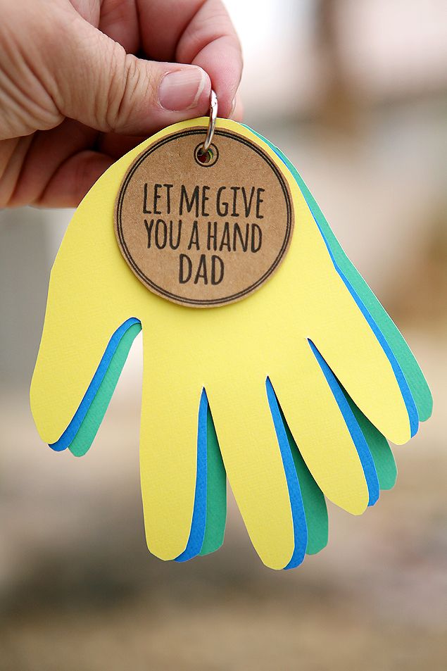 fathers day keyring craft