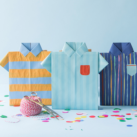 Father's Day Crafts Origami Shirt Bag father's day crafts origami shirt bag