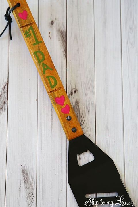 personalized father's day spatula