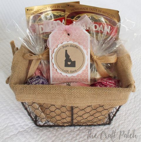 fathers day gift basket state themed