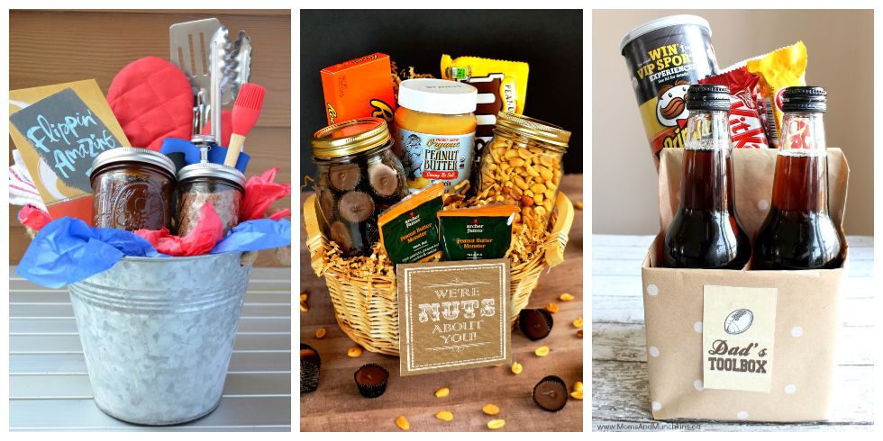 13 DIY Father's Day Gift Baskets - Homemade Ideas for Gift Baskets for Dad