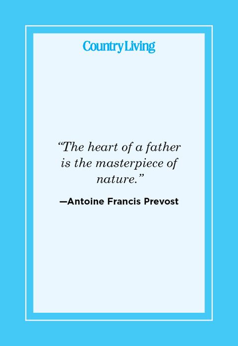 prevost quote about fathers