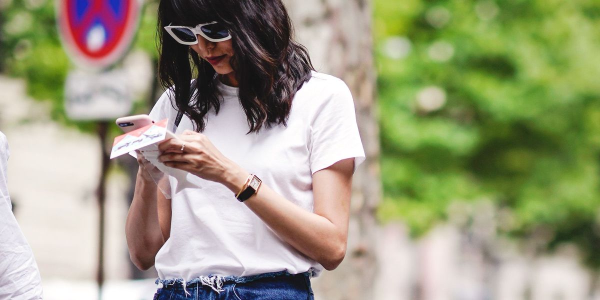 ELLE Fashion Editors Sound Off on the Perfect White T-Shirt