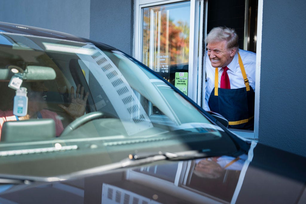 Trump Looked Like an Adorable Lil' Cutie Pie in That Apron