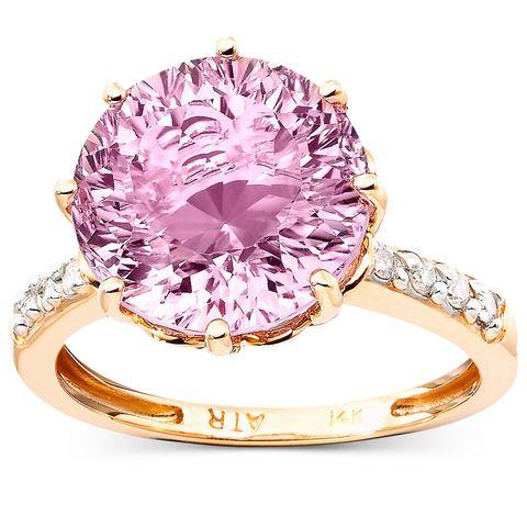 Fashion accessory, Ring, Jewellery, Engagement ring, Gemstone, Amethyst, Pre-engagement ring, Body jewelry, Diamond, Purple, 