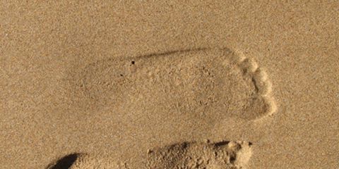 Jenny Flat Feet In Sand