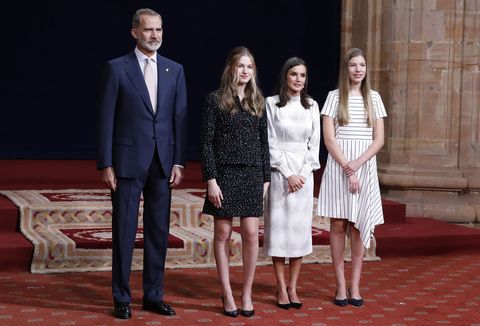 la familia real, en los premios princesa de asturias