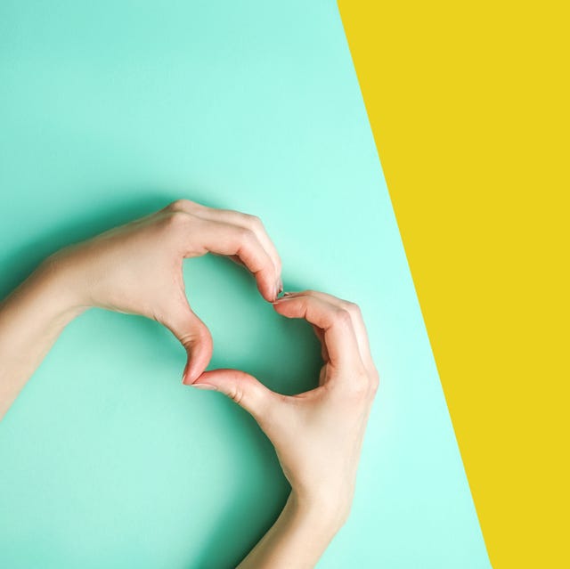 Female hands in the form of heart female hands in the form of heart