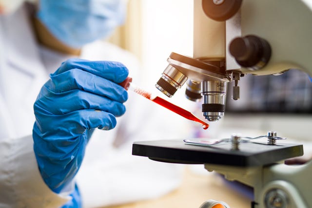 female scientist in lab