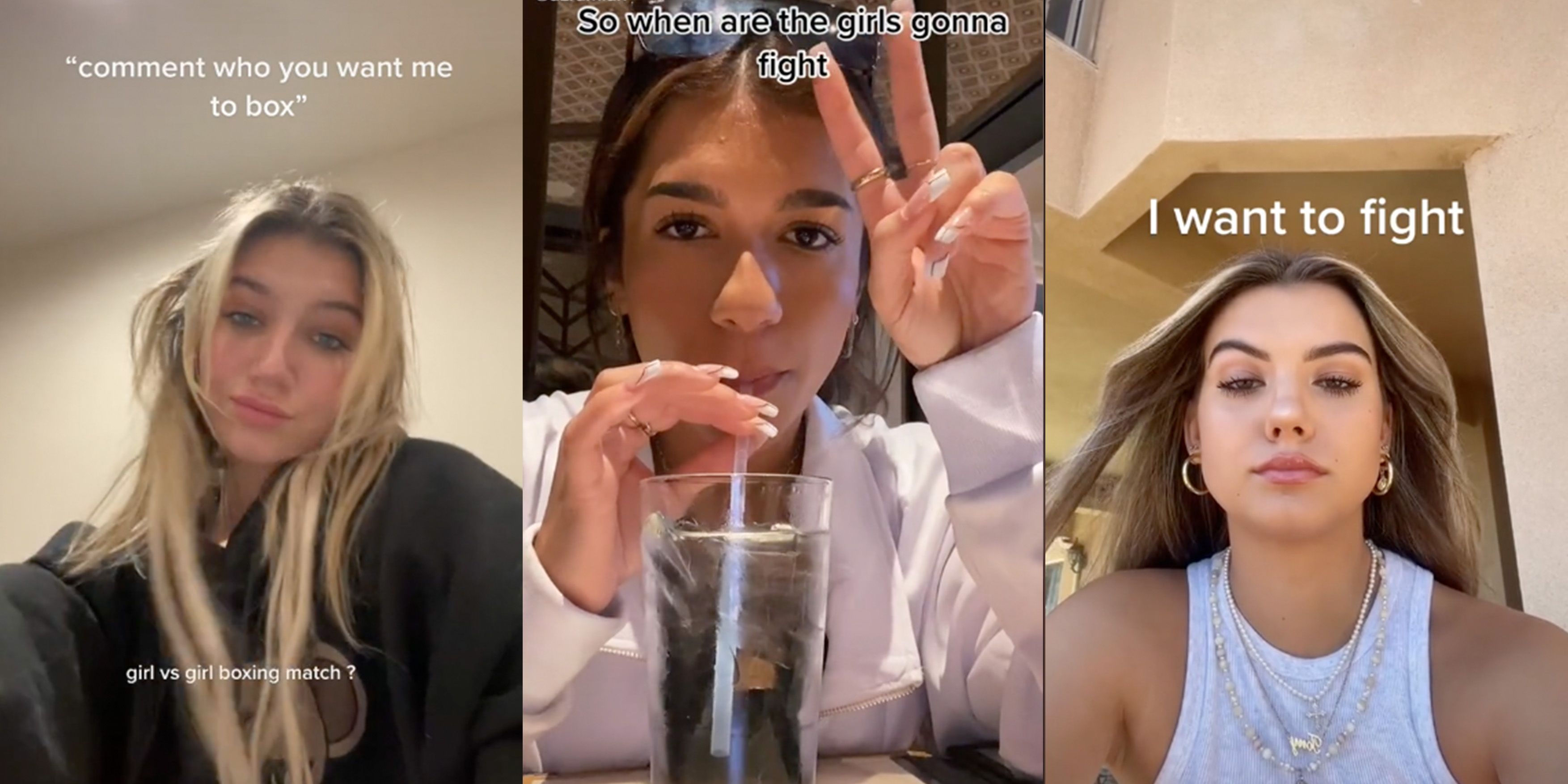 Mads Lewis And Other Female Tiktok Stars Say They Want To Box Following Bryce Hall S Match
