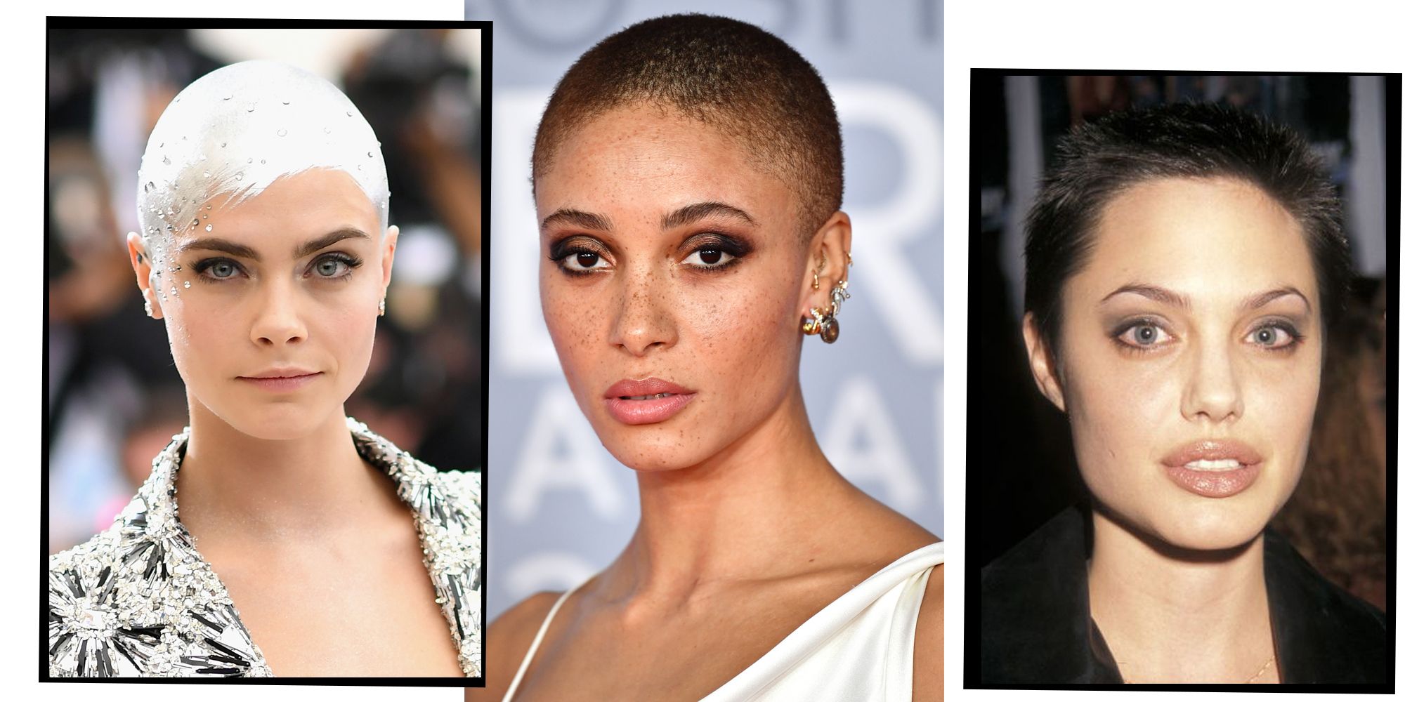 how to shave your head with clippers female