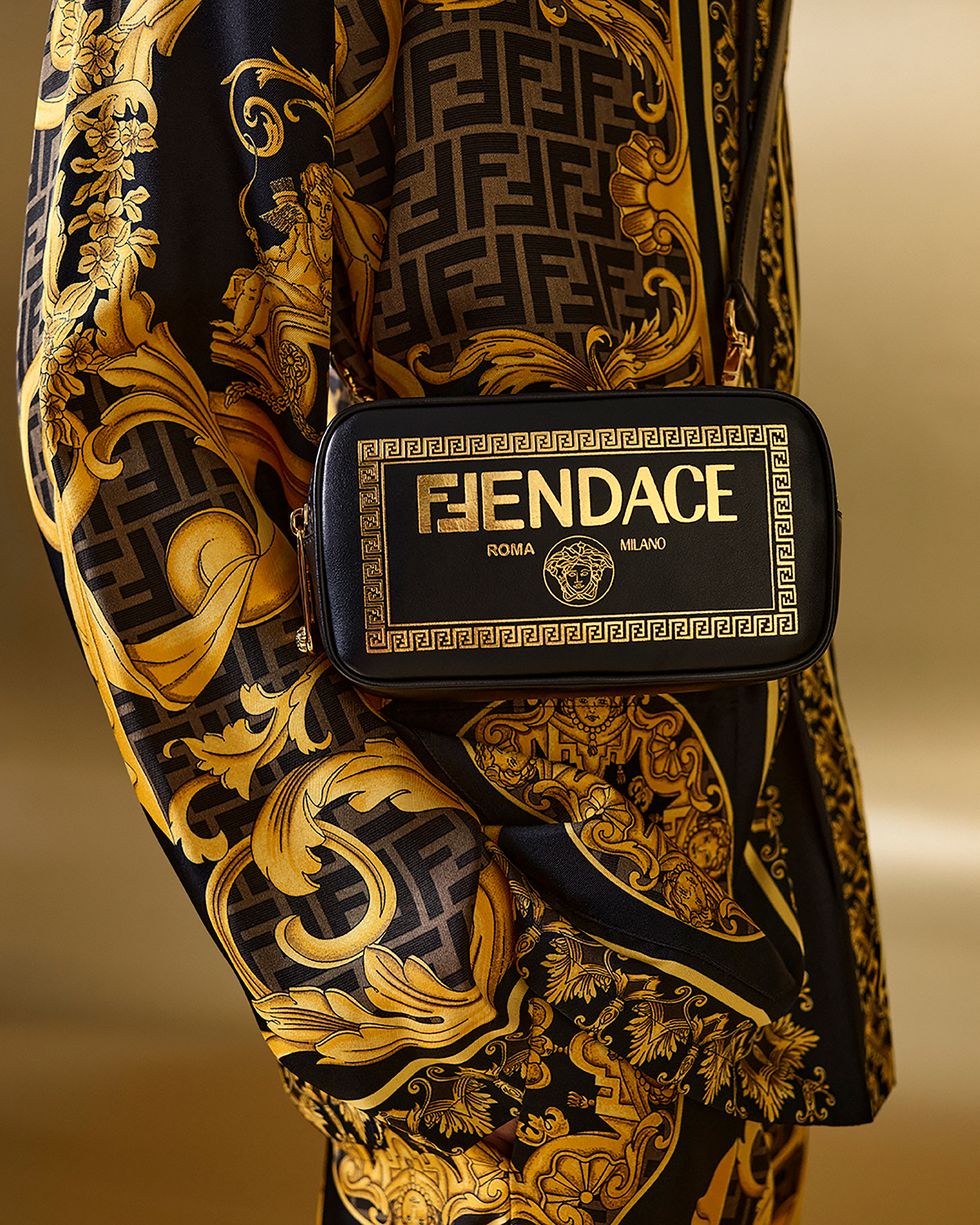 حصريًا: شاهد الفيديو الأول لمجموعة Fendace من Fendi و Versace