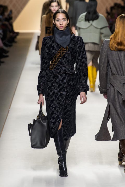 Looks From Fendi Fall 2018 MYFW Show – Fendi Runway at Milan Fashion Week