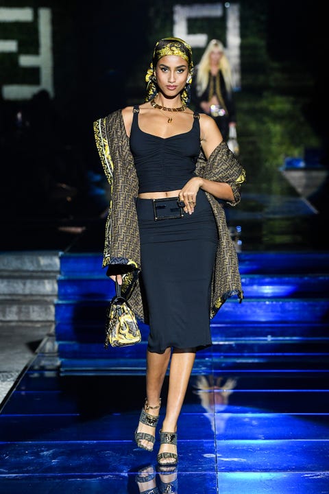 fendi x versace show