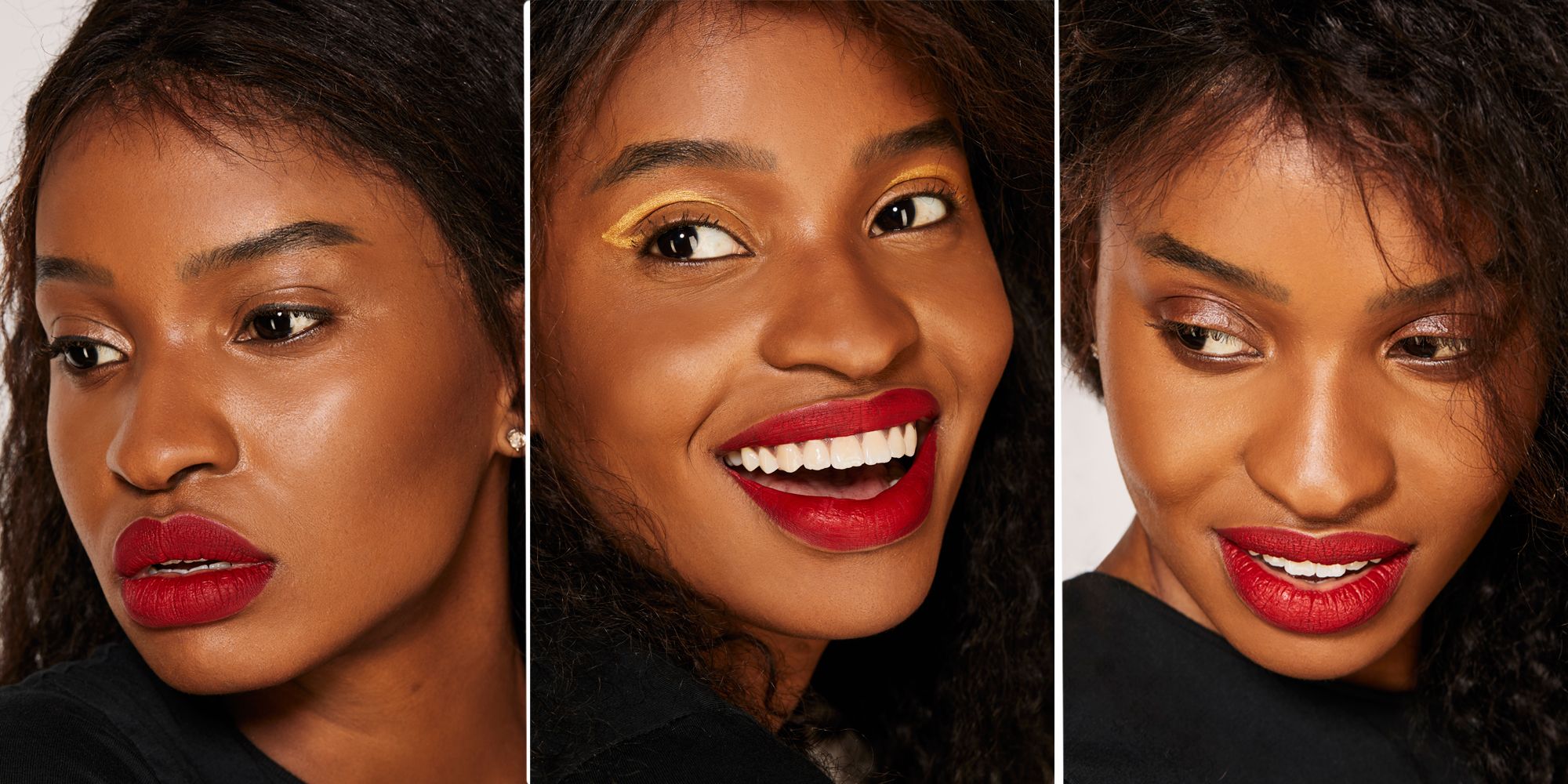 Red Lips Ideas For Party Season Using Fenty Beauty Sunna Lip Paint