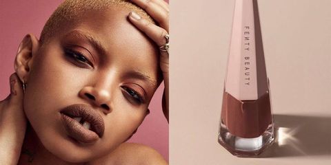 Rihanna S Latest Fenty Beauty Drop Is The Ultimate 90s Brown Lipstick