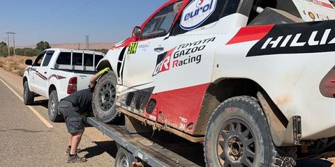 Fernando Alonso Rally Marruecos Etapa 3 Accidente
