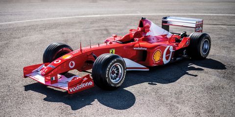 Ferrari F2002 subasta RM Sotheby's